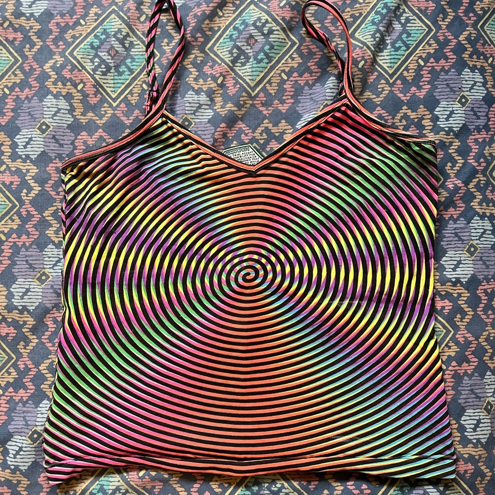 Space Tribe S/M crop top